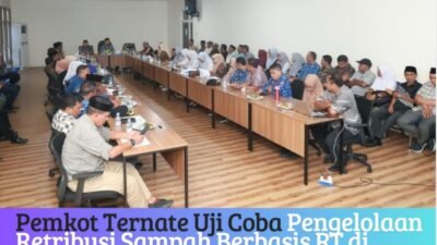 Pemkot Ternate Uji Coba Pengelolaan Retribusi Sampah Berbasis RT di Lima Kelurahan