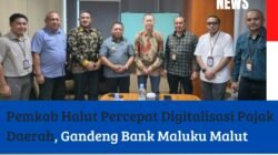 Pemkab Halut Percepat Digitalisasi Pajak Daerah, Gandeng Bank Maluku Malut