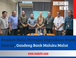 Pemkab Halut Percepat Digitalisasi Pajak Daerah, Gandeng Bank Maluku Malut