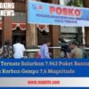 BPBD Ternate Salurkan 7.962 Paket Bantuan untuk Korban Gempa 7,6 Magnitudo