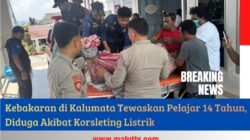 Kebakaran di Kalumata Tewaskan Pelajar 14 Tahun, Diduga Akibat Korsleting Listrik