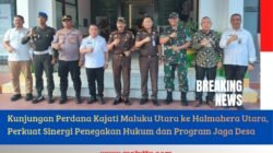 Kunjungan Perdana Kajati Malut ke Halmahera Utara, Perkuat Sinergi Penegakan Hukum dan Program Jaga Desa