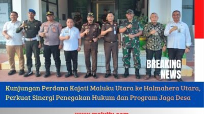 Kunjungan Perdana Kajati Malut ke Halmahera Utara, Perkuat Sinergi Penegakan Hukum dan Program Jaga Desa