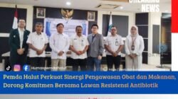 Pemda Halut Perkuat Sinergi Pengawasan Obat dan Makanan, Dorong Komitmen Bersama Lawan Resistensi Antibiotik