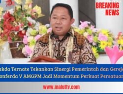 Sekda Ternate Tekankan Sinergi Pemerintah dan Gereja, Konferda V AMGPM Jadi Momentum Perkuat Persatuan