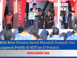 Wali Kota Ternate Soroti Masalah Sampah dan Layanan Publik di HUT ke-27 Pemkot