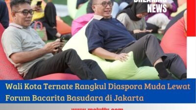 Wali Kota Ternate Rangkul Diaspora Muda Lewat Forum Bacarita Basudara di Jakarta
