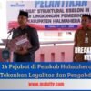 Lantik 14 Pejabat di Pemkab Halmahera Utara, Sekda Tekankan Loyalitas dan Pengabdian