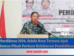 Hardiknas 2026, Sekda Kota Ternate Ajak Semua Pihak Perkuat Kolaborasi Pendidikan