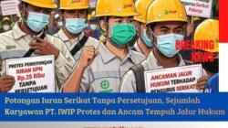 Potongan Iuran Serikat Tanpa Persetujuan, Sejumlah Karyawan PT. IWIP Protes dan Ancam Tempuh Jalur Hukum