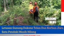 Letusan Gunung Dukono Telan Dua Korban Jiwa, Satu Pendaki Masih Hilang