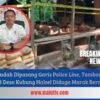 Meski Sudah Dipasang Garis Police Line, Tambang Emas Ilegal Di Desa Kubung Halsel Diduga Marak Beroperasi