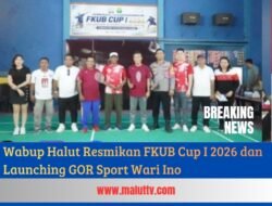 Wabup Halut Resmikan FKUB Cup I 2026 dan Launching GOR Sport Wari Ino