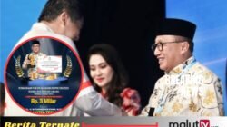 Pemkot Ternate Raih Penghargaan Nasional, Bukti Keseriusan Tekan Kemiskinan dan Stunting