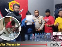 Polisi Amankan Penjual Cap Tikus Asal Halsel di Rumah Kos Batu AnteruTernate
