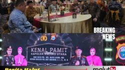 Bupati Halmahera Utara Hadiri Acara Kenal Pamit Kapolda Maluku Utara