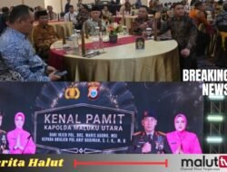 Bupati Halmahera Utara Hadiri Acara Kenal Pamit Kapolda Maluku Utara