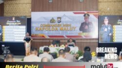 Kapolda Malut Tegaskan Profesionalisme dan Dukungan Penuh terhadap Program Nasional Lewat Commander Wish