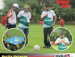 Kulit Bundar Porprov 2026 Resmi Digulirkan. Berikut Harapan Wagub Sarbin Sehe di Laga Pembuka Tim Tidore vs Halbar