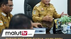 Bupati Piet Hein Babua Jamin PPPK Halut Tidak Dirumahkan.