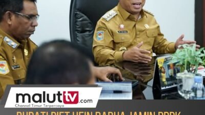 Bupati Piet Hein Babua Jamin PPPK Halut Tidak Dirumahkan.
