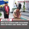 Resmikan Gedung Sekolah Minggu Jemaat Imanuel Gamsungi, Bupati Halut Berharap Lahir Generasi Beriman dan Suri Teladan.