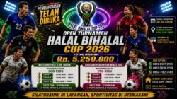 Halal Bihalal Cup 2026 Resmi Dibuka, Perkuat Silaturahmi Antar Warga Lewat Sportivitas
