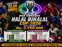 Halal Bihalal Cup 2026 Resmi Dibuka, Perkuat Silaturahmi Antar Warga Lewat Sportivitas