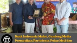 Bank Indonesia Malut Gandeng Media Promosikan Pariwisata Pulau Meti dan Penguatan Jurnalisme Berbasis AI