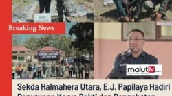 Bantu Pembangunan Daerah, Pemda Halut Apresiasi Kodim 1508 Tobelo.