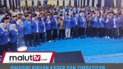 DIHADIRI RIBUAN KADER DAN SIMPATISAN, KASMAN HI.AHMAD RESMI DILANTIK SEBAGAI KETUA DPW PAN MALUKU UTARA