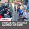 Respon Laporan Warga, Bhabinkamtibmas Dan Bhabinsa Sambangi Wilayah Binaan.