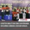 Karateka Malut Raih Emas dan Perunggu di Kejurnas Shindoka tahun 2026 GOR Ciracas