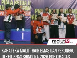 Karateka Malut Raih Emas dan Perunggu di Kejurnas Shindoka tahun 2026 GOR Ciracas