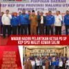 Dihadiri Wagub Malut, Aswar Salim Resmi Pimpin PD SP KEP SPSI Malut.