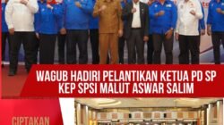 Dihadiri Wagub Malut, Aswar Salim Resmi Pimpin PD SP KEP SPSI Malut.
