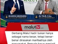 Dipercayakan Kembali Pimpin Gerbang Malut di Mubes II, Ali Talib Lirik UMKM dan Pendidikan.