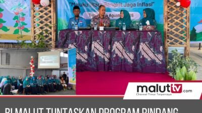 BI Maluku Utara Sukses Rampungkan Program RINDANG BERSERI di 7 Kecamatan Kota Ternate.