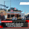 Sambut JKPI: Tarano Ate Perkuat Stok UMKM dan Layanan Wisatawan.