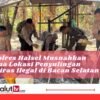 Polres Halsel Musnahkan Dua Lokasi Penyulingan Miras Ilegal di Bacan Selatan