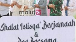 Kemarau Panjang, Pemda Halmahera Utara Lakukan Sholat Istisqa di Lapangan Makodim 1508/Tobelo