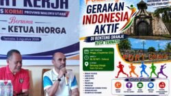 Persiapan Rampung, Gerakan Indonesia Aktif KORMI Malut 6 September Siap Digelar.