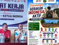 Persiapan Rampung, Gerakan Indonesia Aktif KORMI Malut 6 September Siap Digelar.