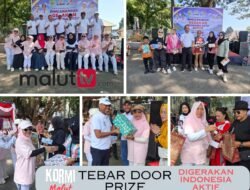 Berlangsung Meriah, KORMI Malut Tebar Door Prize Digerakan Indonesia Aktif.