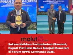 Sukses Naikkan Pertumbuhan Ekonomi dari Minus 0,10 ke 11,05 Persen, Bupati Piet Hein Babua Menjadi Pemateri di Forum KPPD Lemhanas 2026.