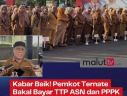 Kabar Baik! Pemkot Ternate Bakal Bayar TTP ASN dan PPPK Bulan Ini.
