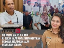 Dr. Faisal Malik,S.H.,M.H: RJ Bukan Jalan Pintas Menghentikan Perkara, Melainkan Jalan Pemulihan Korban.