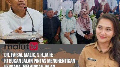 Dr. Faisal Malik,S.H.,M.H: RJ Bukan Jalan Pintas Menghentikan Perkara, Melainkan Jalan Pemulihan Korban.