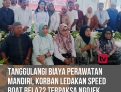 Tanggulangi Biaya Perawatan Mandiri, Korban Ledakan Speed Boat Bela72 Terpaksa Ngojek.