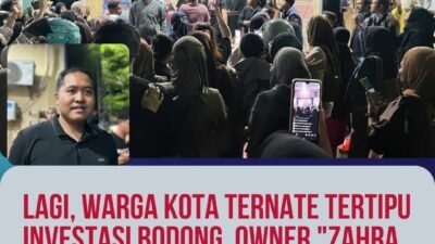 Lagi, Warga Kota Ternate Tertipu Investasi Bodong. Owner Zahra Berkah Nyaris Diamuk Masa.